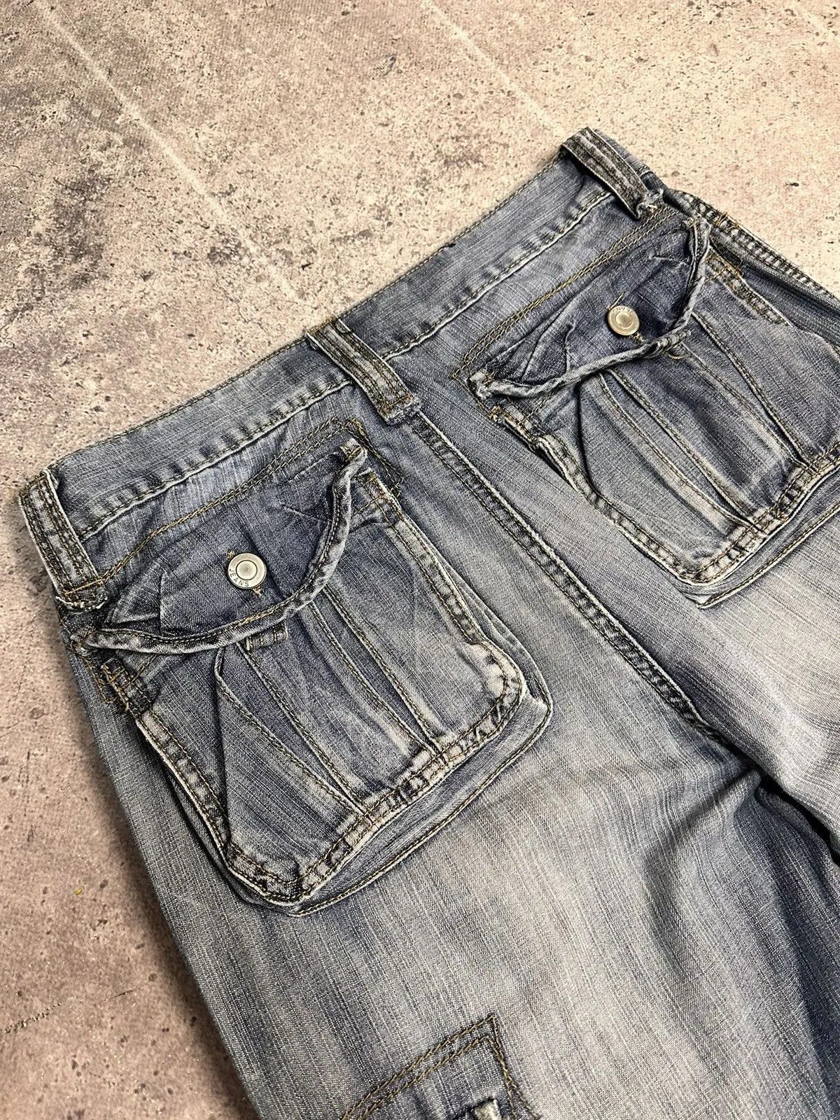 Hysteric Glamour Cargo Pants Baggy LGB Flare Military Style Streetwear Y2K Size US 30 / EU 46 - 14 Thumbnail