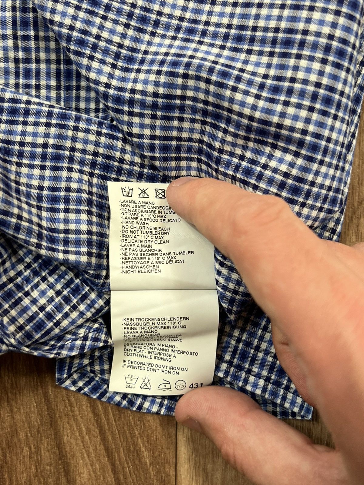 Dsquared2 Dsquared2 Checked Archive Shirt Koszula Hedi Slimane Italy Size US M / EU 48-50 / 2 - 8 Thumbnail