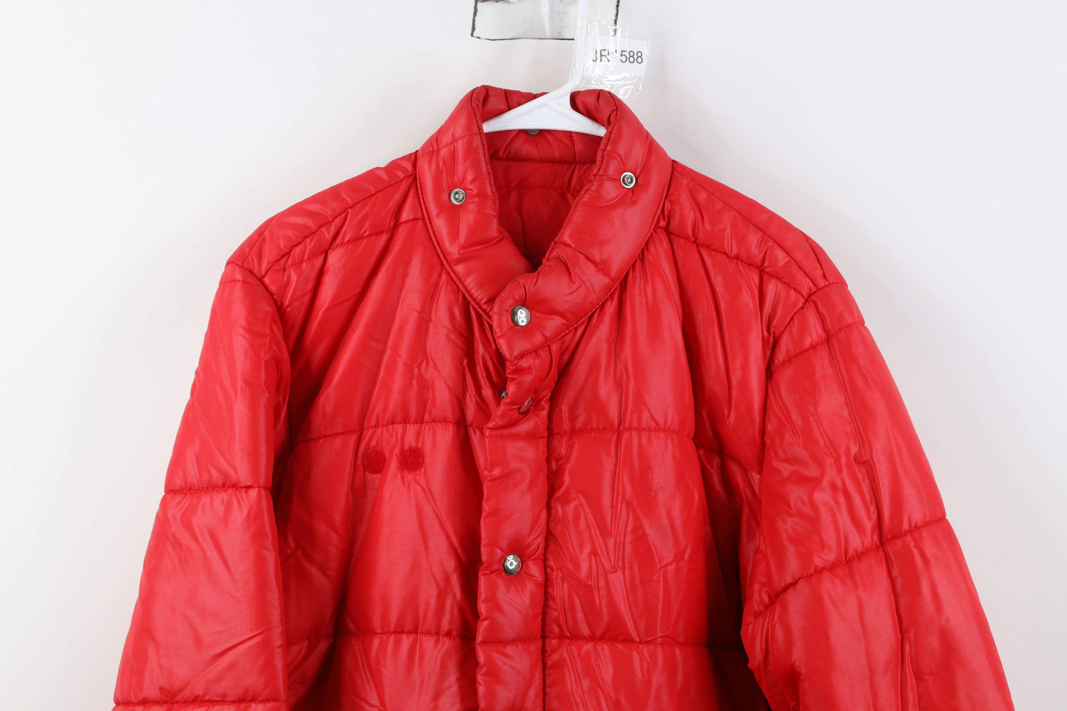 Vintage Vintage 70s Streetwear Winter Full Zip Puffer Jacket Coat Size US M / EU 48-50 / 2 - 2 Thumbnail