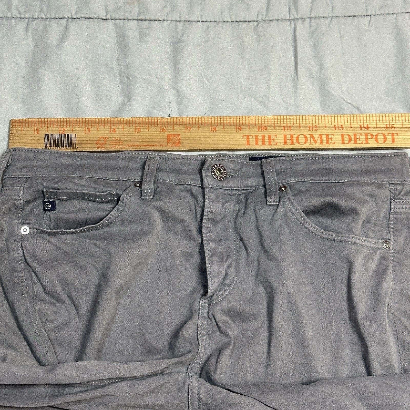 AG Adriano Goldschmied AG Adriano Goldschmied Slim Straight Jeans 29R 30x28 Prima Size 29" - 7 Thumbnail