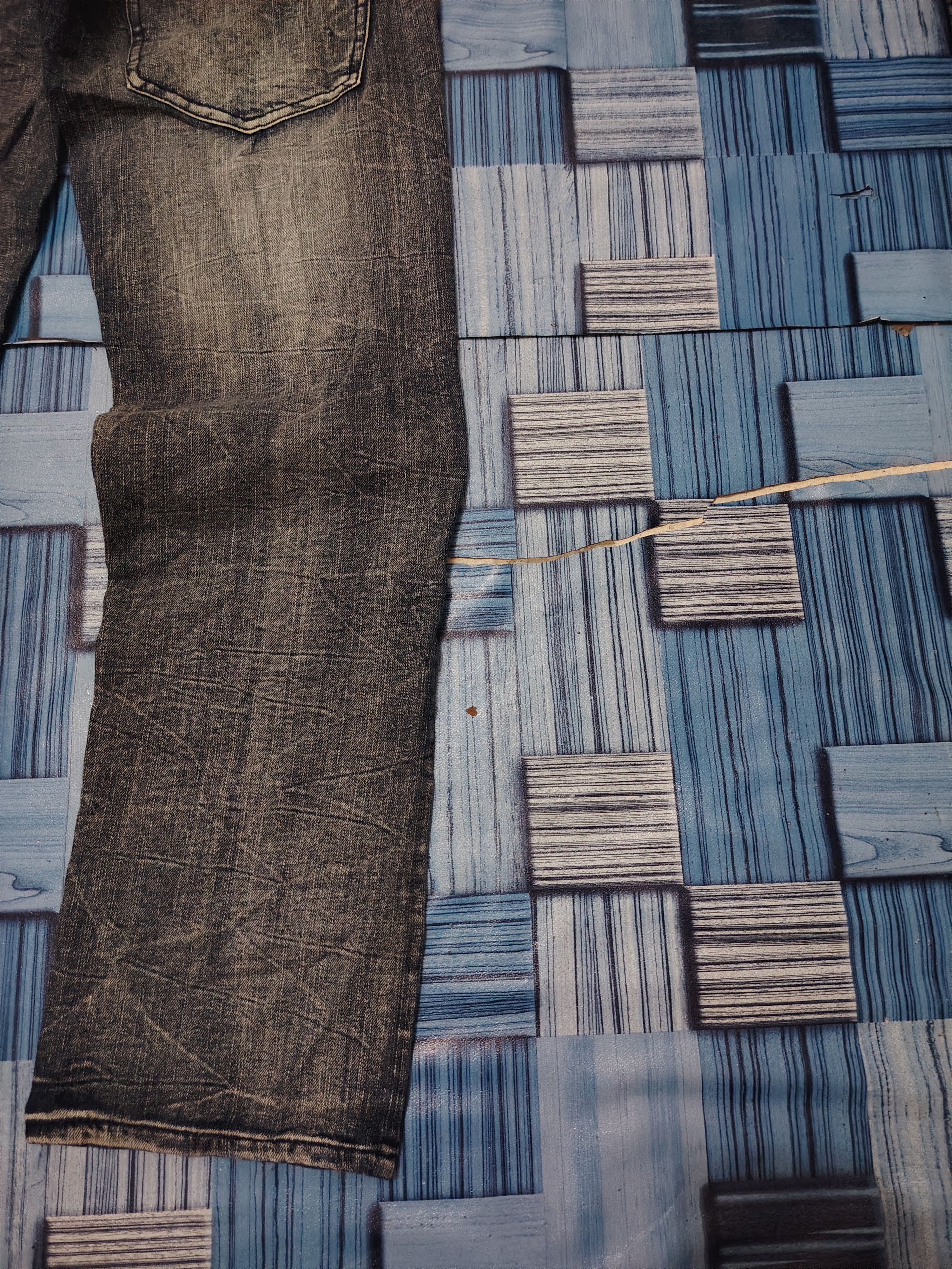 Who Decides War Japanese Originalstyle Double Waist Distressed jeans Patches Size US 30 / EU 46 - 23 Thumbnail