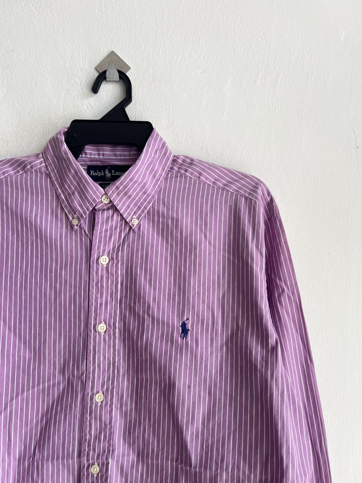 Polo Ralph Lauren Polo Ralph Lauren Classic Fit Yarmouth Striped Oxford Shirt Size US L / EU 52-54 / 3 - 1 Thumbnail