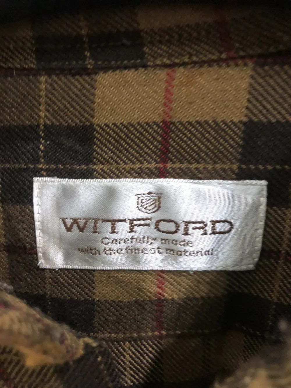 Flannel × Vintage Vintage Witford Plaid Tartan Flannel Shirt 👕 Size US M / EU 48-50 / 2 - 3 Thumbnail