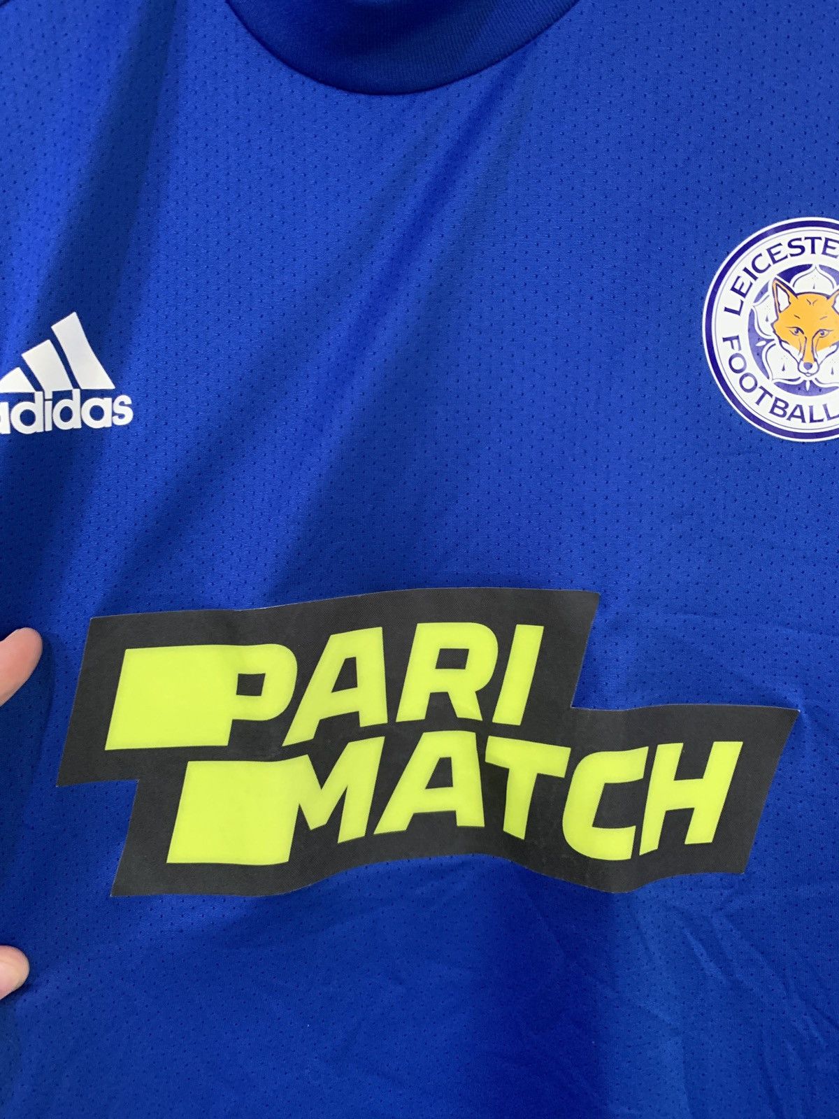 Adidas Leicester City Training Football Shirt Adidas Soccer Jersey Size US XL / EU 56 / 4 - 5 Thumbnail