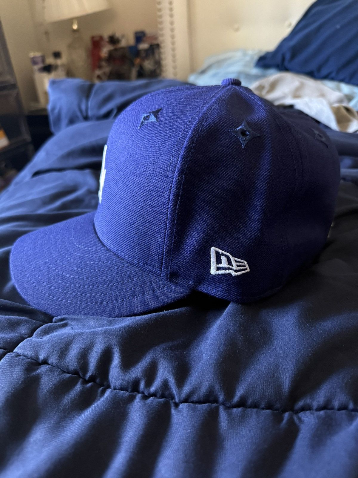 MLB Los Angeles Dodgers x OVO Collab Fitted Hat Size ONE SIZE - 4 Thumbnail