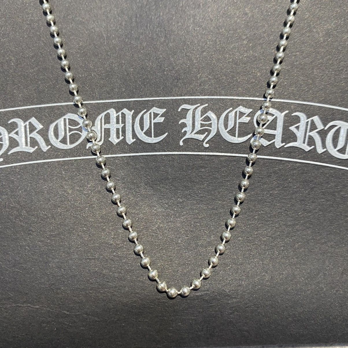 Chrome Hearts Chrome Hearts ball chain necklace sliver Size ONE SIZE - 3 Thumbnail