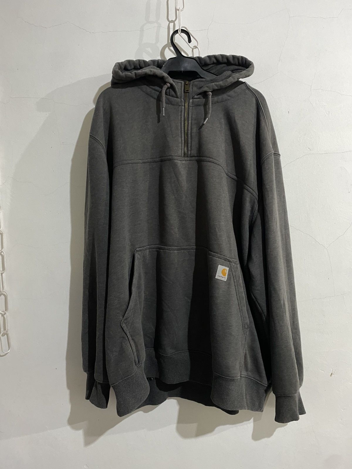 Carhartt Carhartt Rain Defender Qzip Loose Fit Grey Size US XL / EU 56 / 4 - 1 Thumbnail