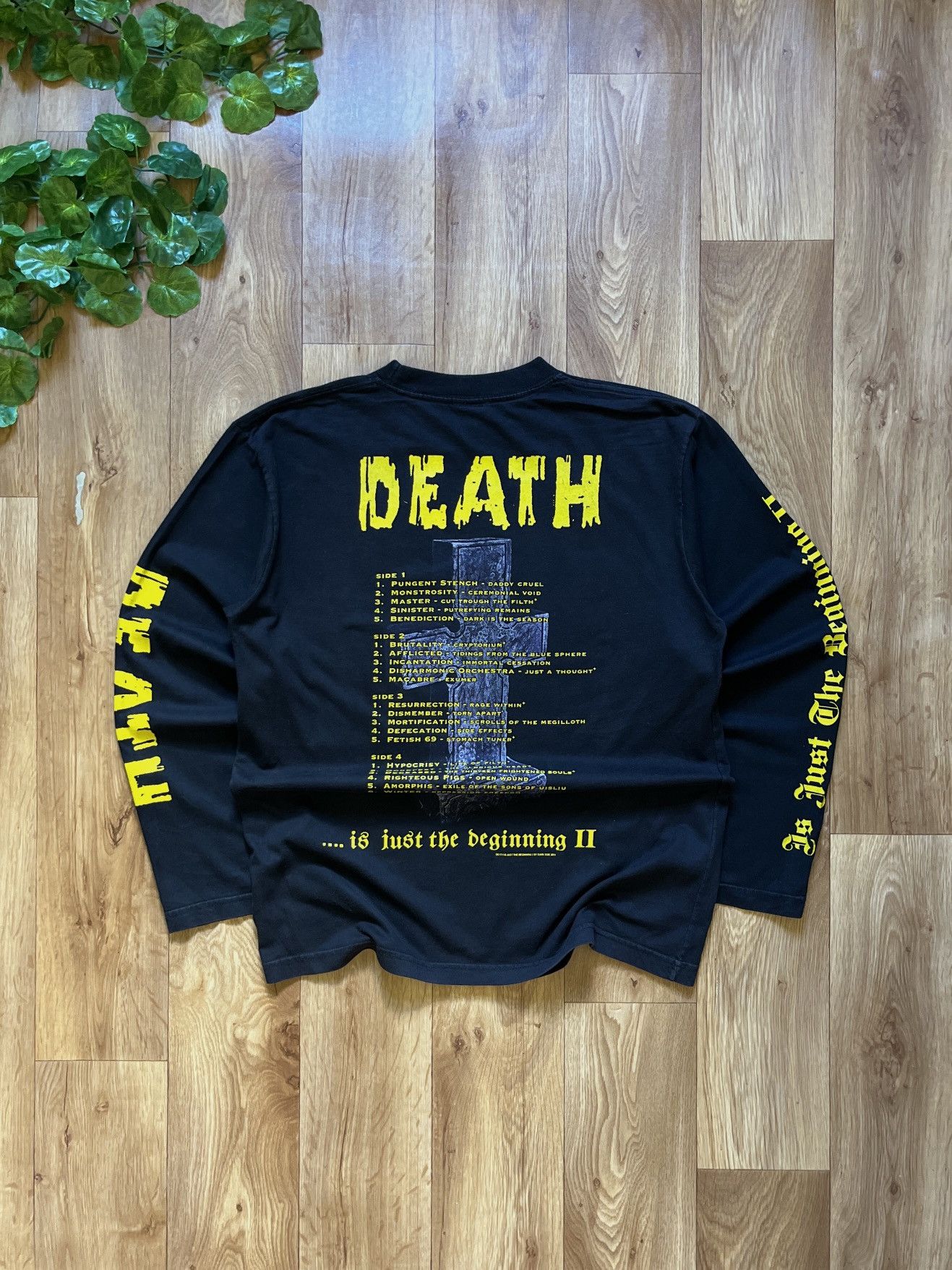 Vintage Death is just the beginning vintage long sleeve Size US M / EU 48-50 / 2 - 3 Thumbnail