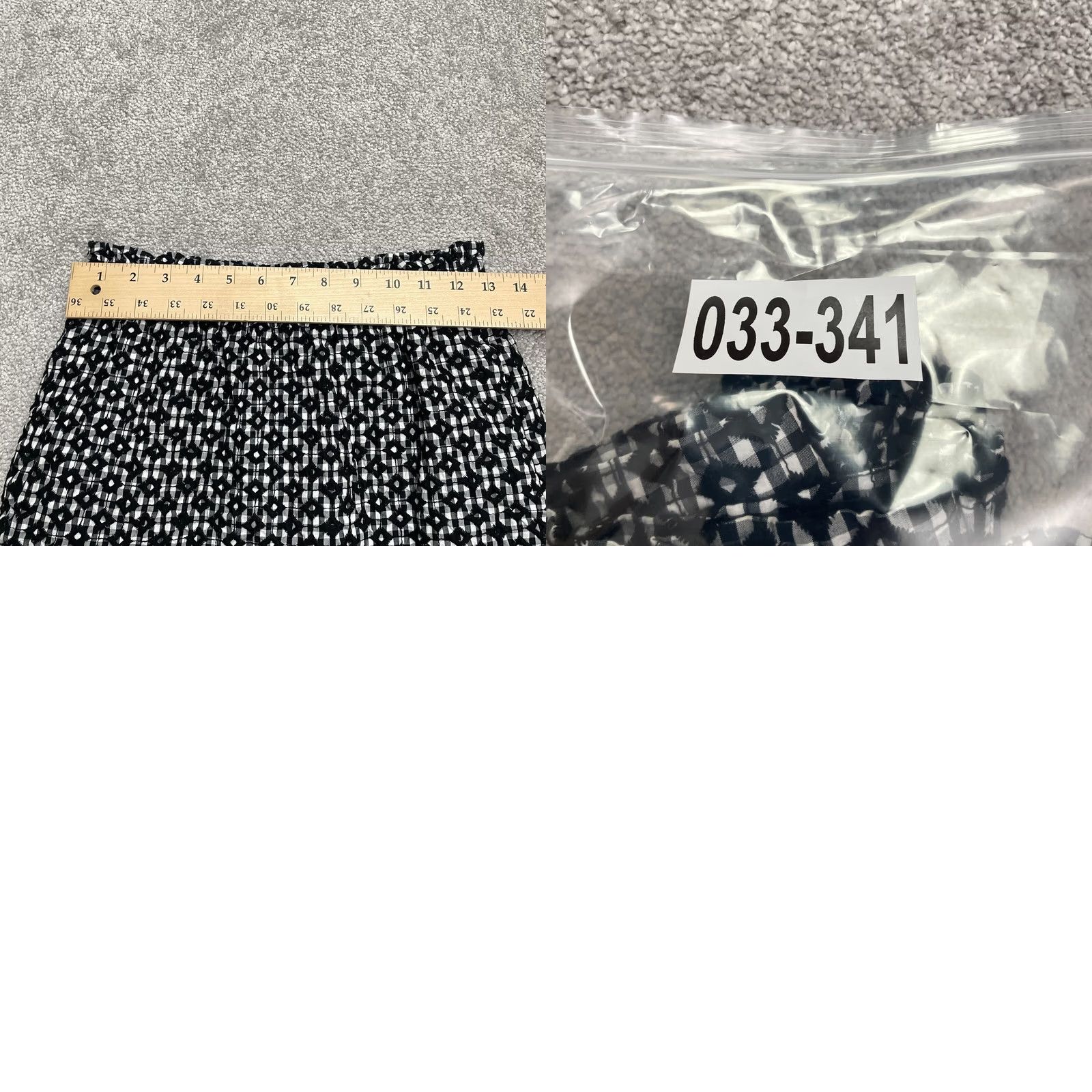 J.Crew J.Crew Skirt Womens 00 Black Geometric Embroidered Knee Length Mini Pencil Sidewalk Size 24" / US 00 / IT 34 - 8 Thumbnail