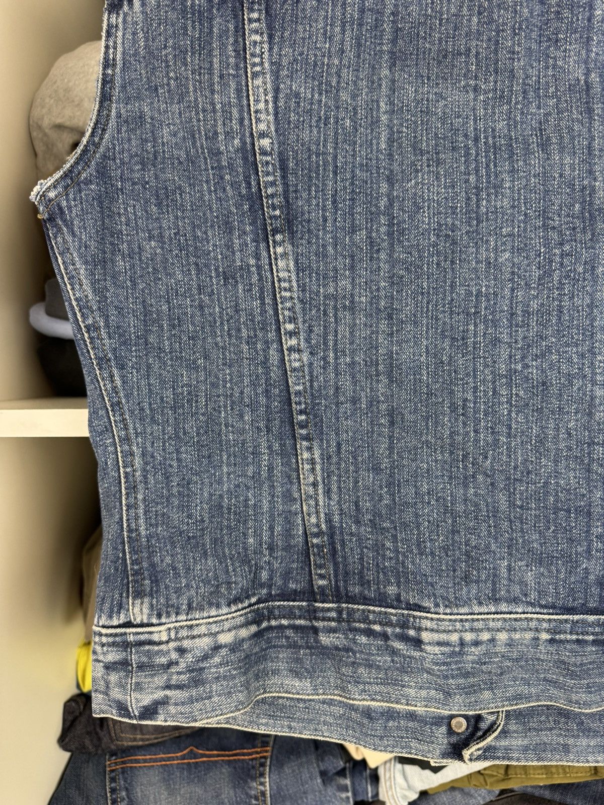 Miss Sixty Miss Sixty Vintage Denim Trucker Vest Made in Italy Y2K Size M / US 6-8 / IT 42-44 - 22 Thumbnail