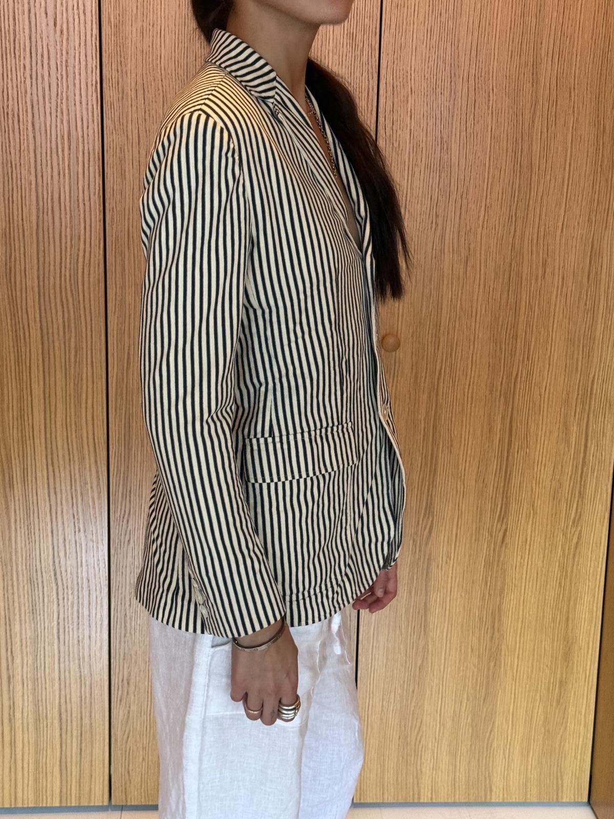 Polo Ralph Lauren Vintage Striped Women's Ralph Lauren Blazer Size S / US 4 / IT 40 - 4 Thumbnail