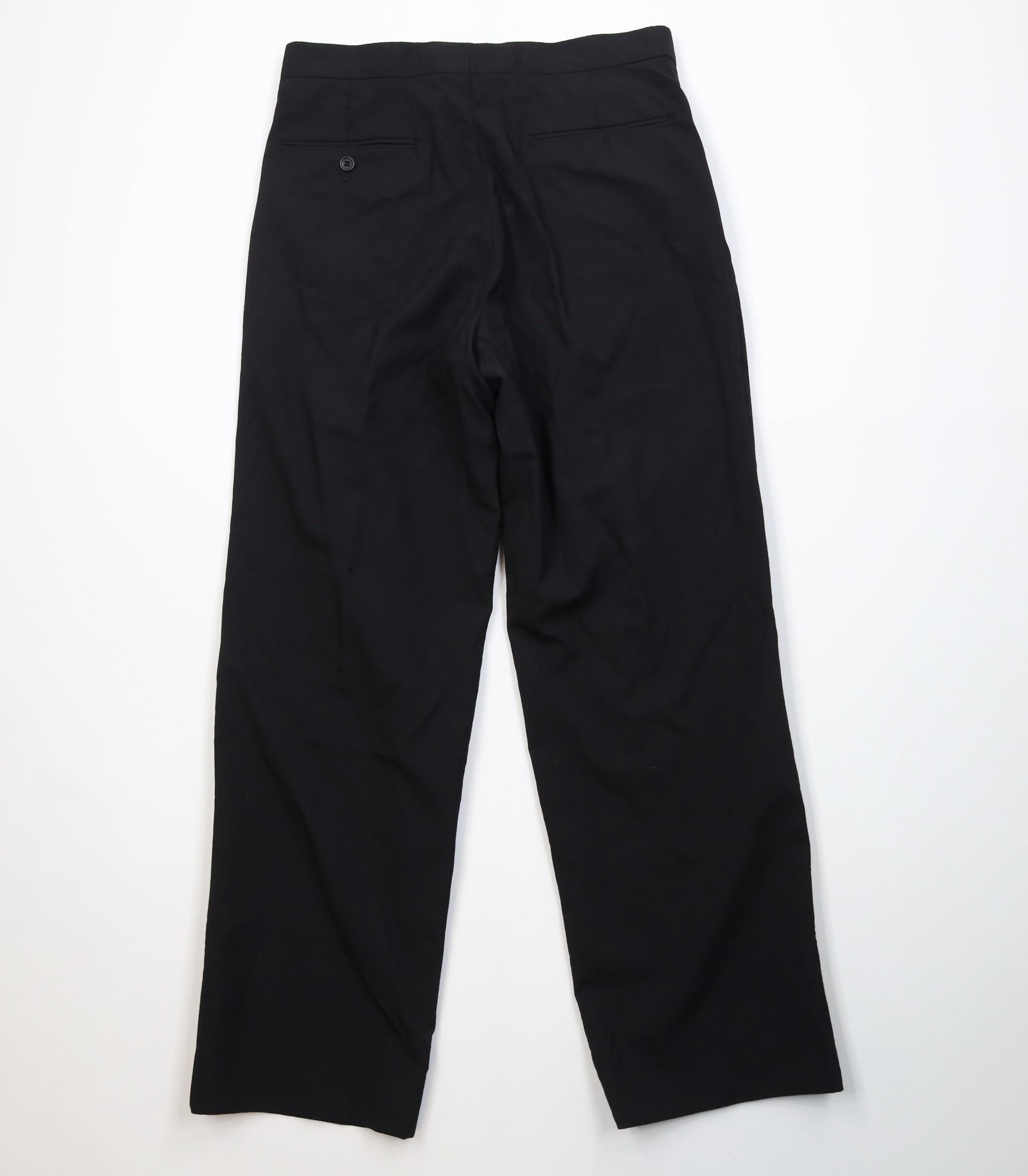 Vintage Vintage 90s Streetwear Tuxedo Wedding Prom Pants Wide Leg Size US 32 / EU 48 - 9 Thumbnail