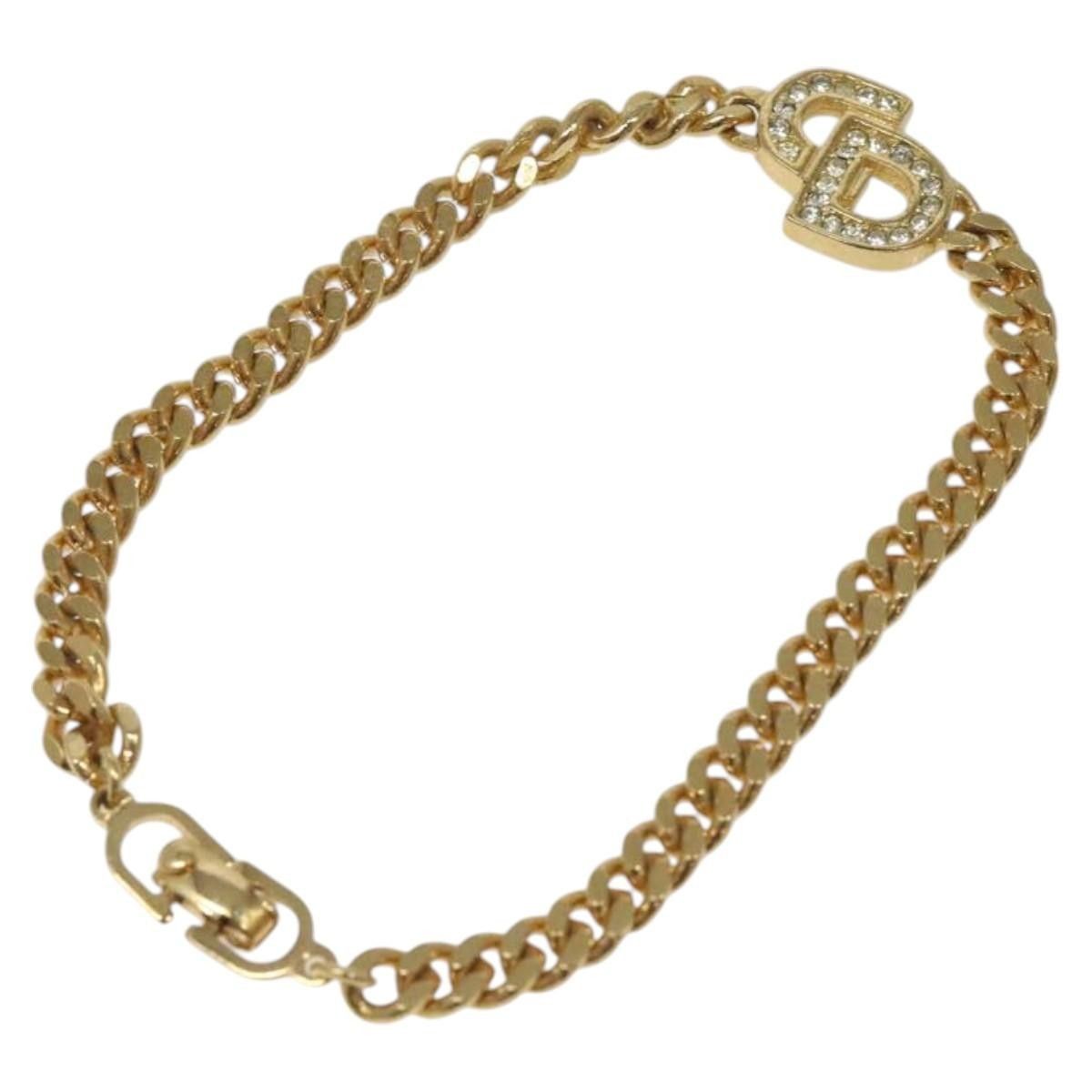 Dior Christian Dior CD Pendant Necklace Metal and Crystals Size ONE SIZE - 1 Thumbnail
