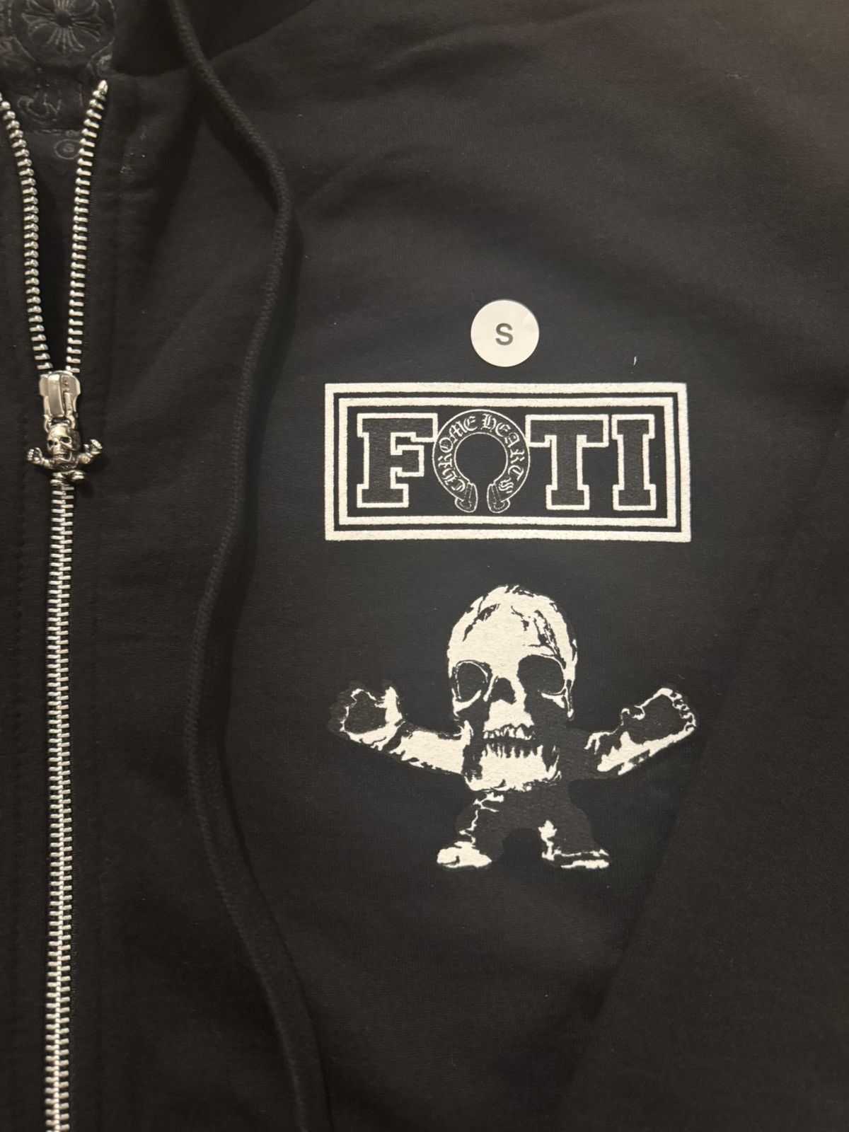 Chrome Hearts chrome hearts foti zip-up hoodie Size US S / EU 44-46 / 1 - 4 Thumbnail