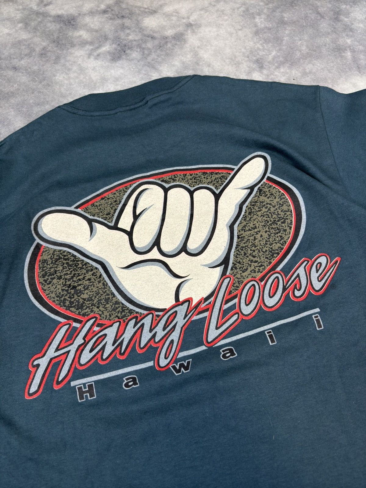 Vintage Vintage Hang loose Hawaii t shirt USA skateboard surf y2k Size US L / EU 52-54 / 3 - 2 Thumbnail
