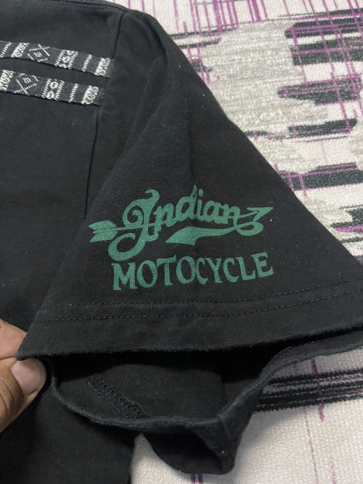 Indian Motorcycle VINTAGE INDIAN MOTOCYCLE AMERICAN SPIRIT TEE VERY RARE Size US XL / EU 56 / 4 - 5 Thumbnail
