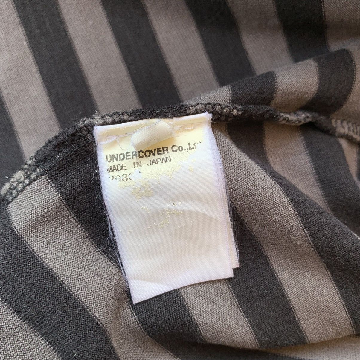 Undercover Undercover Stripped Small logo Longsleeve Size US L / EU 52-54 / 3 - 9 Thumbnail