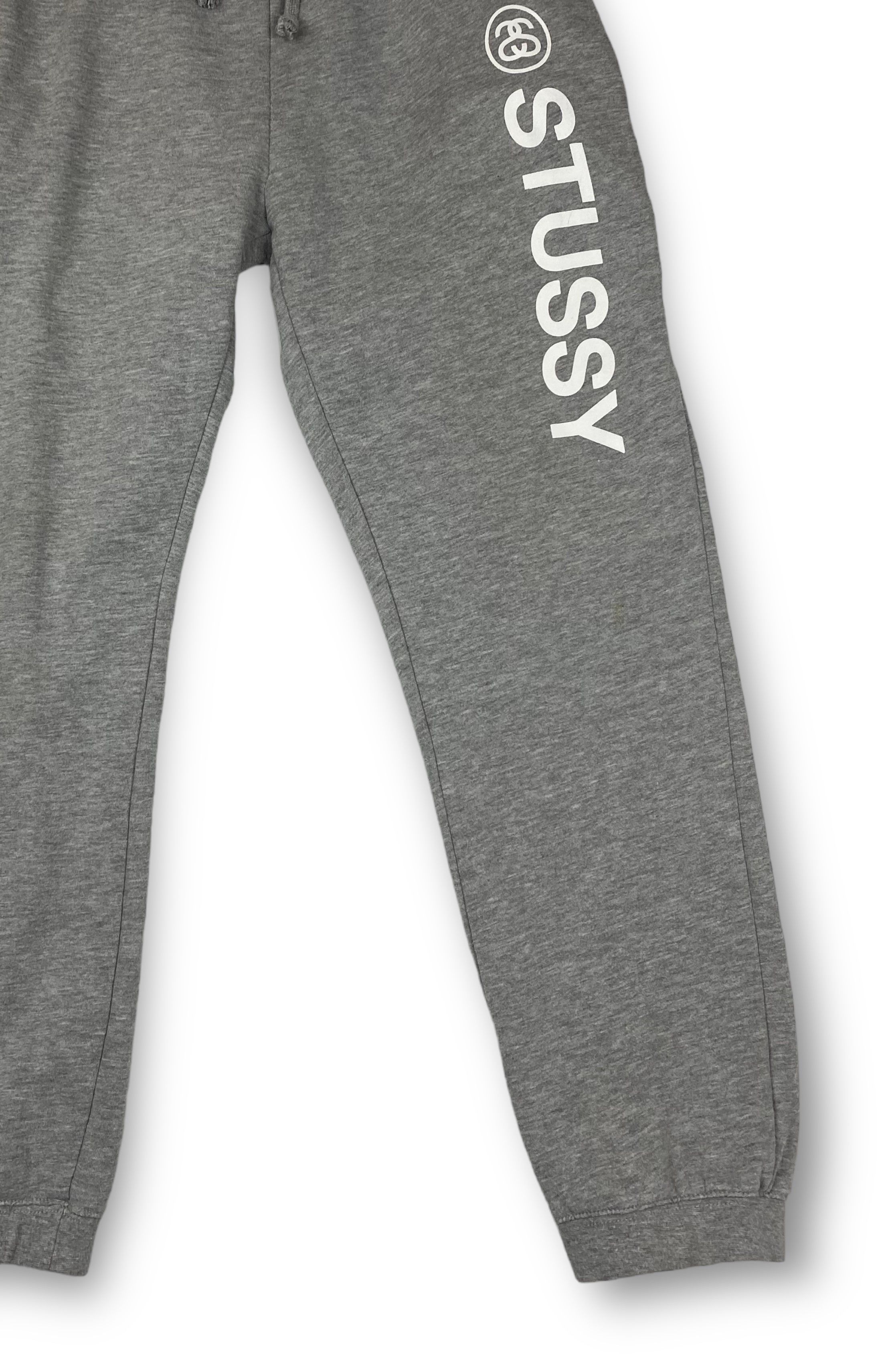 Stussy Vintage STUSSY Grey Big Logo Joggers Sweatpants Y2K M490 Size US 32 / EU 48 - 2 Thumbnail