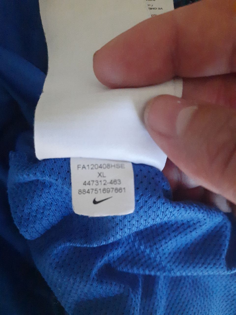 Nike Nike Everton Training Jersey 2012-2013 Size US XL / EU 56 / 4 - 11 Thumbnail