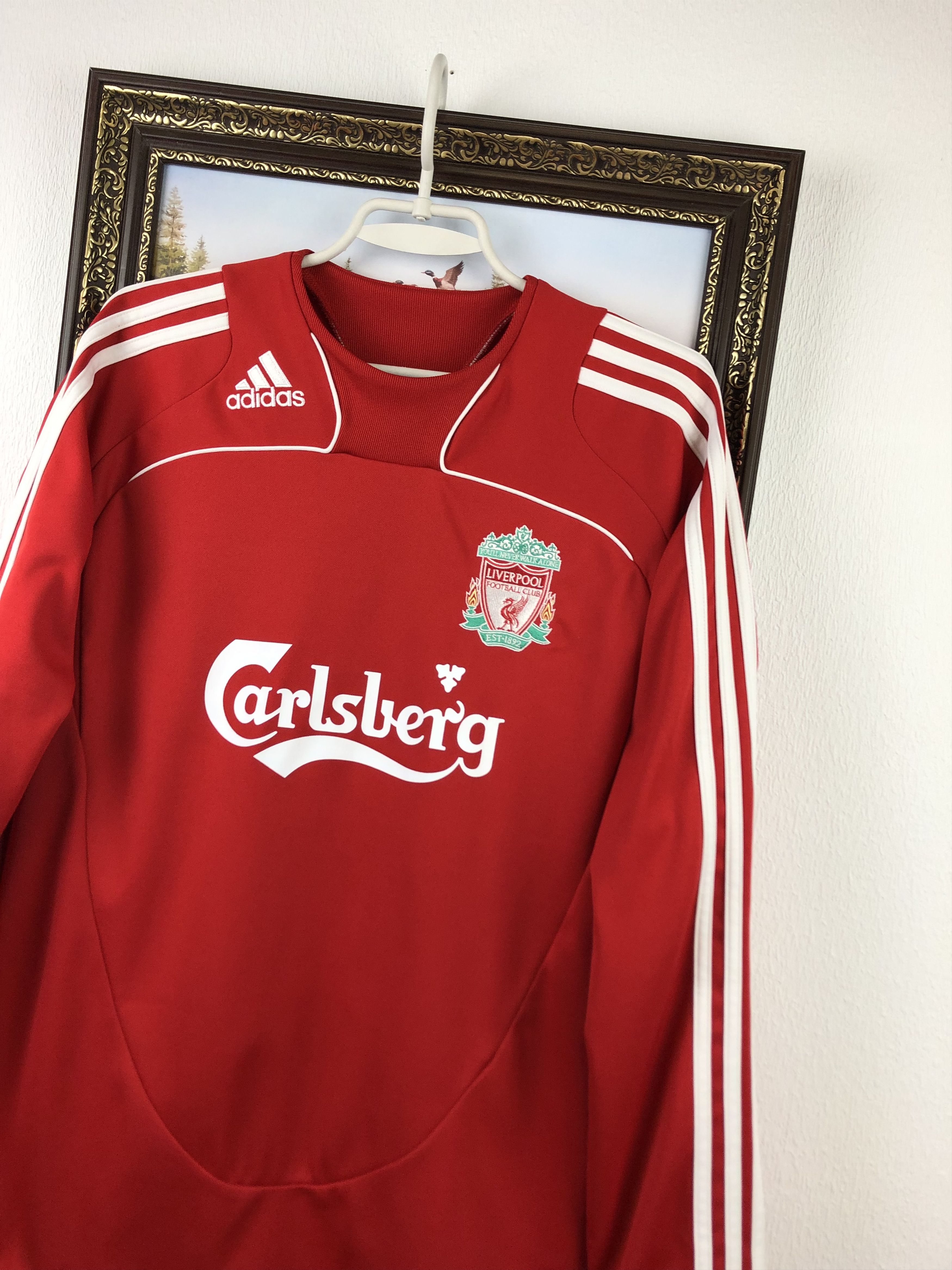 Adidas Vintage Liverpool Football Sweatshirt Soccer Jacket Rare Size US M / EU 48-50 / 2 - 4 Thumbnail