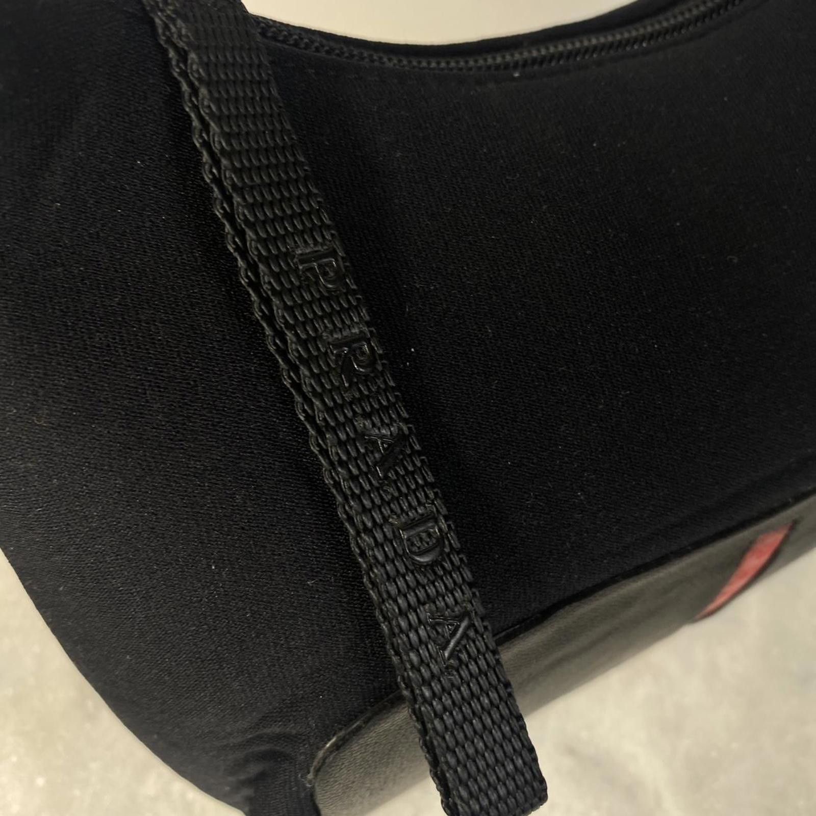 Prada Vintage Prada Red Line / Sport Neoprene Handbag: Size ONE SIZE - 4 Thumbnail