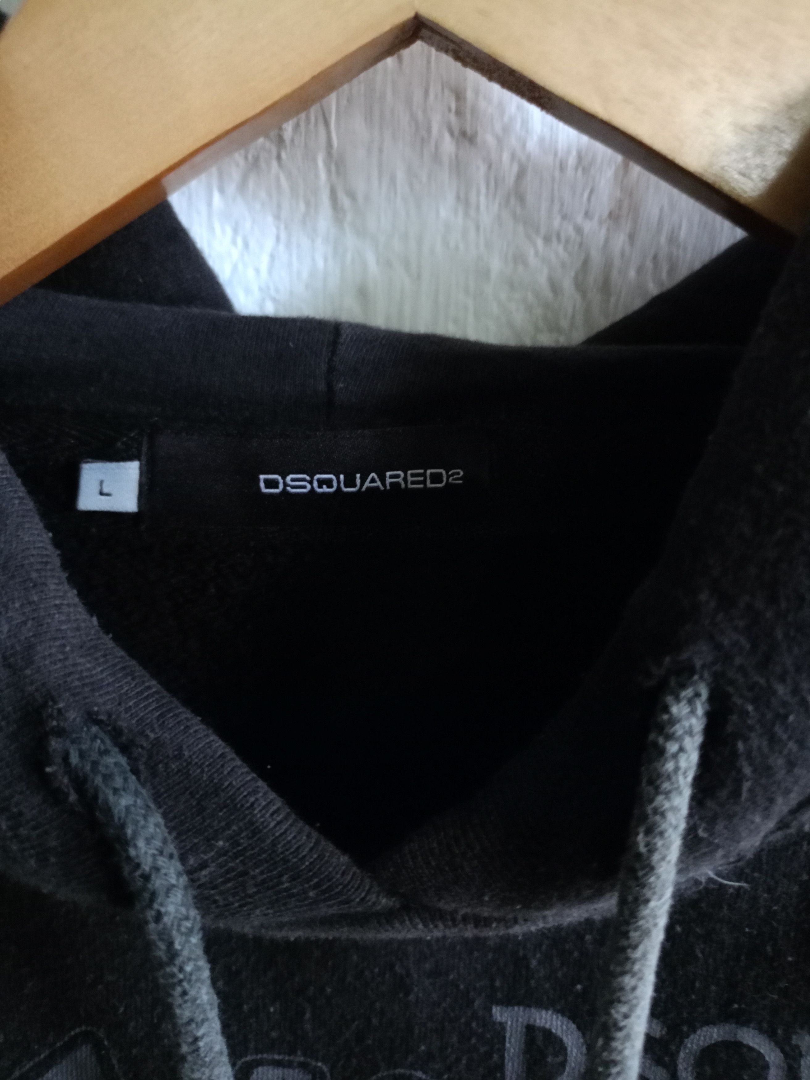Dsquared2 × Vintage Dsquared2 Hoodie Size US L / EU 52-54 / 3 - 3 Thumbnail