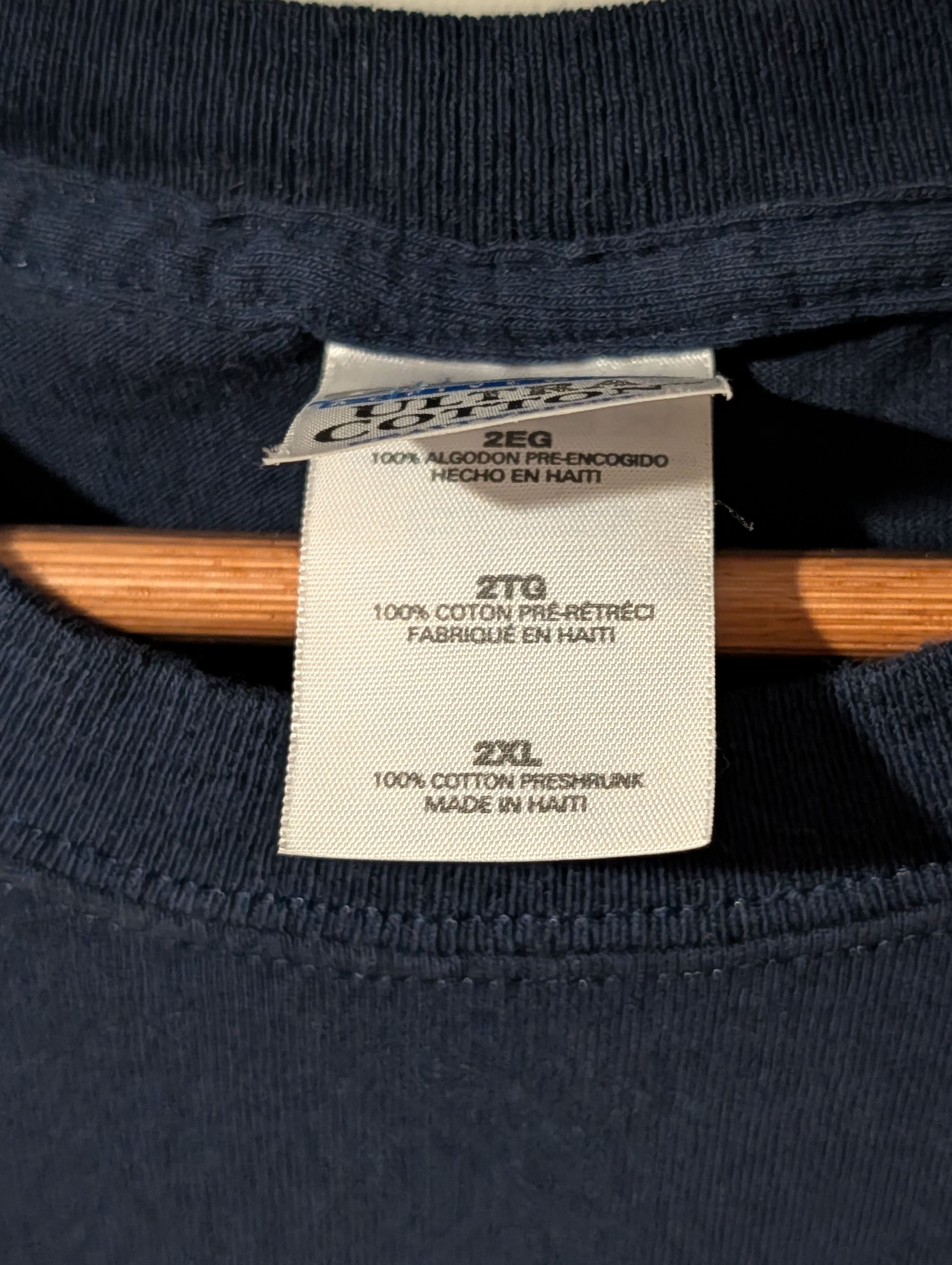 NCAA Vintage Smack Talkin the Talk Stomp Irish T-Shirt Rivalry Size US XXL / EU 58 / 5 - 3 Thumbnail