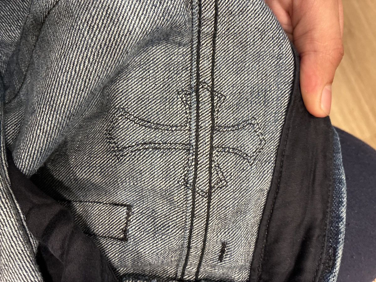 Chrome Hearts Chrome Hearts Patchwork Jean Shorts Size US 34 / EU 50 - 18 Thumbnail
