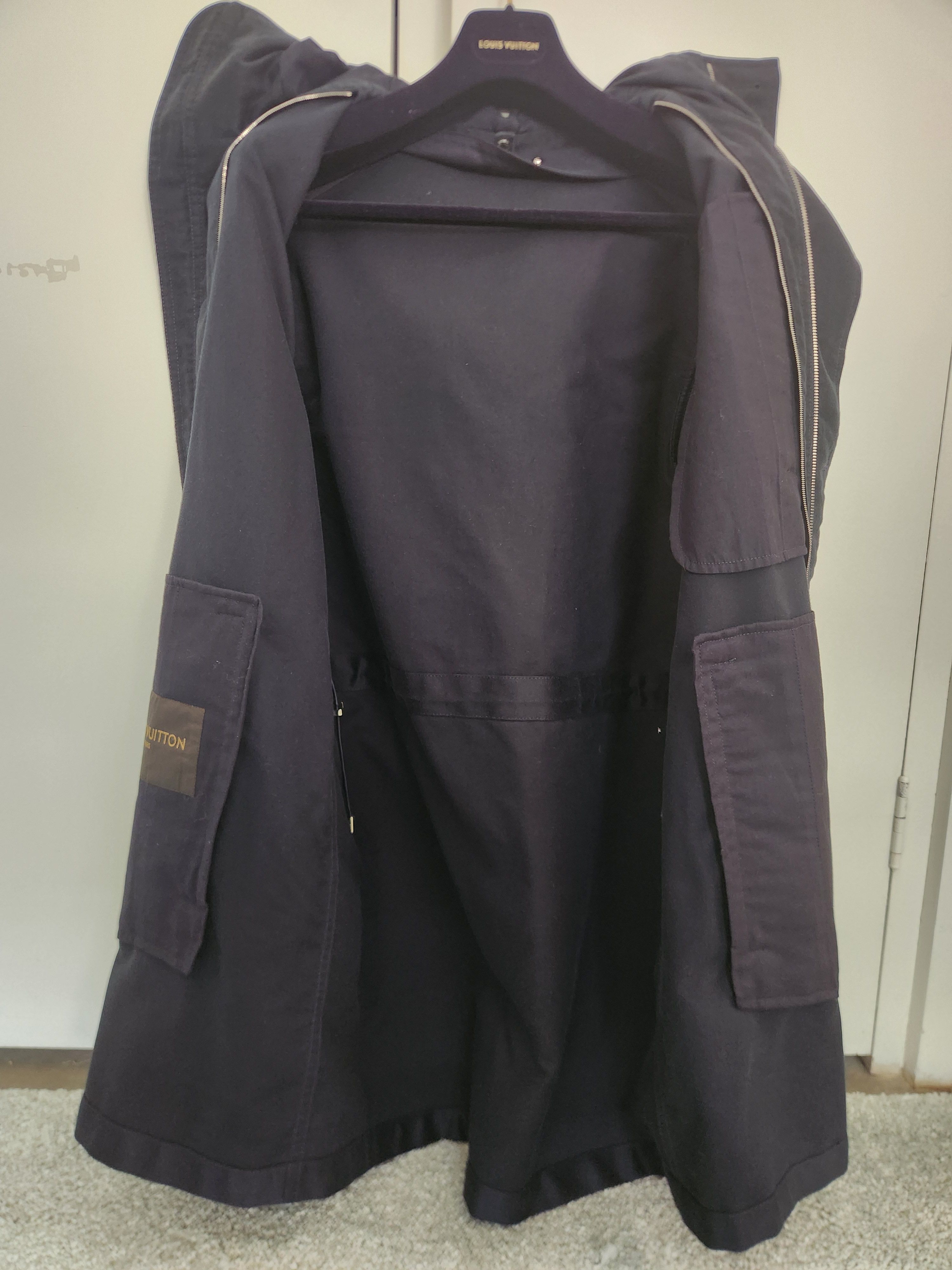 Louis Vuitton LV Navy blue heavy wool lining jacket - removable lining Size US S / EU 44-46 / 1 - 15 Thumbnail