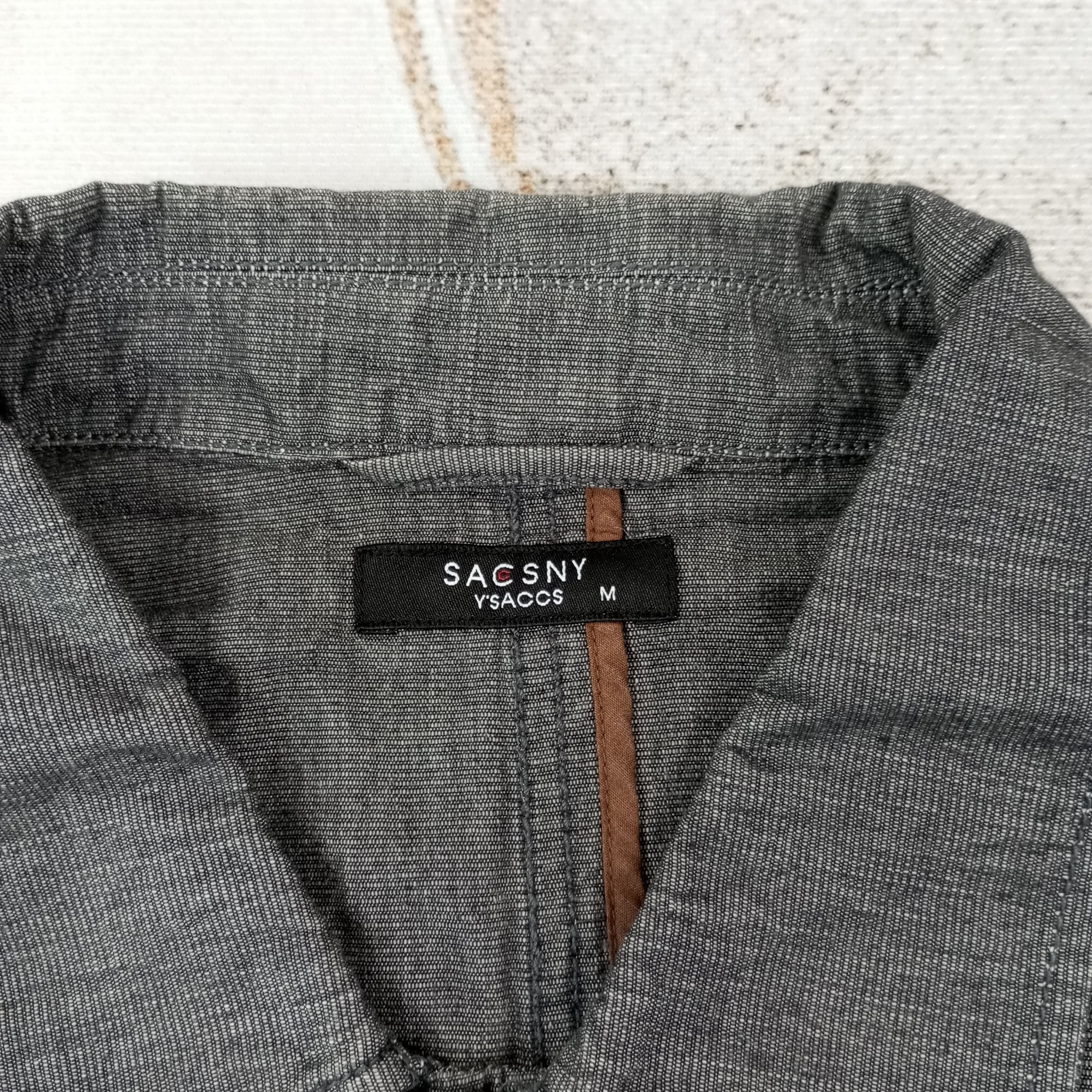 Yohji Yamamoto Sacsny Ysaccs by Yohji Yamamoto Custom Jacket c233n3 Size US M / EU 48-50 / 2 - 5 Thumbnail