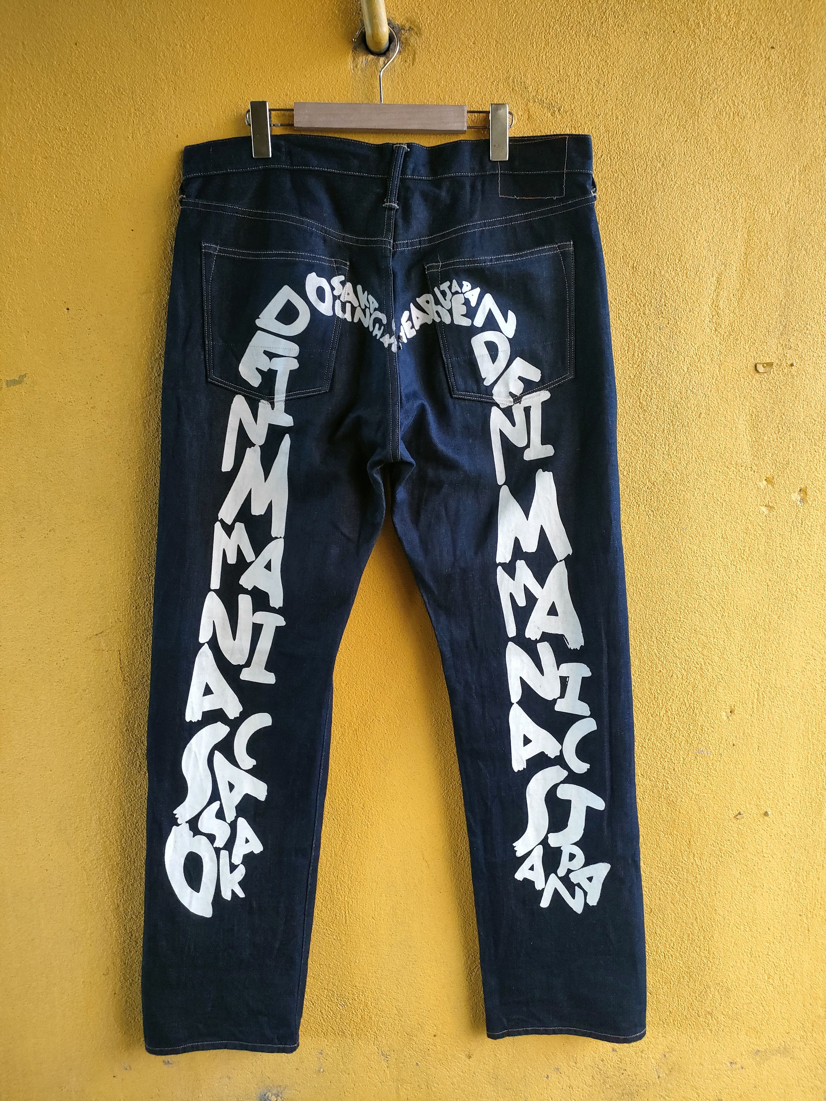 Evisu Evisu Script Logo Selvedge Jeans Size US 36 / EU 52 - 1 Thumbnail