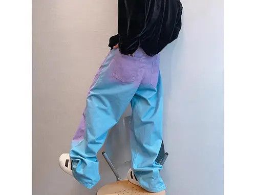 Other Trendy Gradient Baggy Jeans Size US 32 / EU 48 - 5 Thumbnail