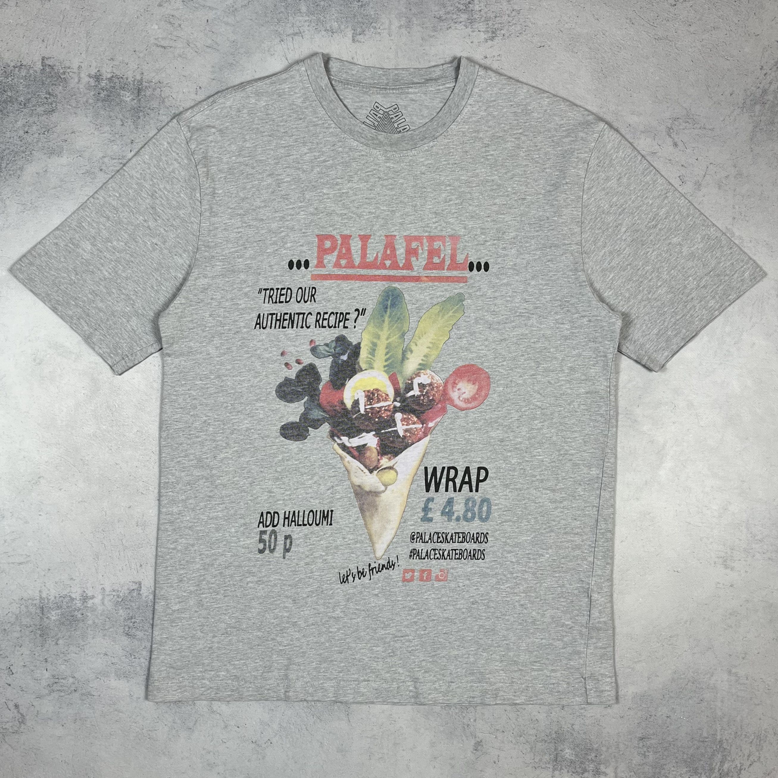 Palace Palace “Palafel” Big Logo T Shirt Size US L / EU 52-54 / 3 - 2 Thumbnail