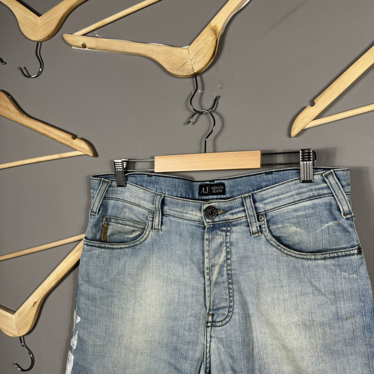 Armani Vintage Armani Jeans AJ Shorts Size US 33 - 3 Thumbnail