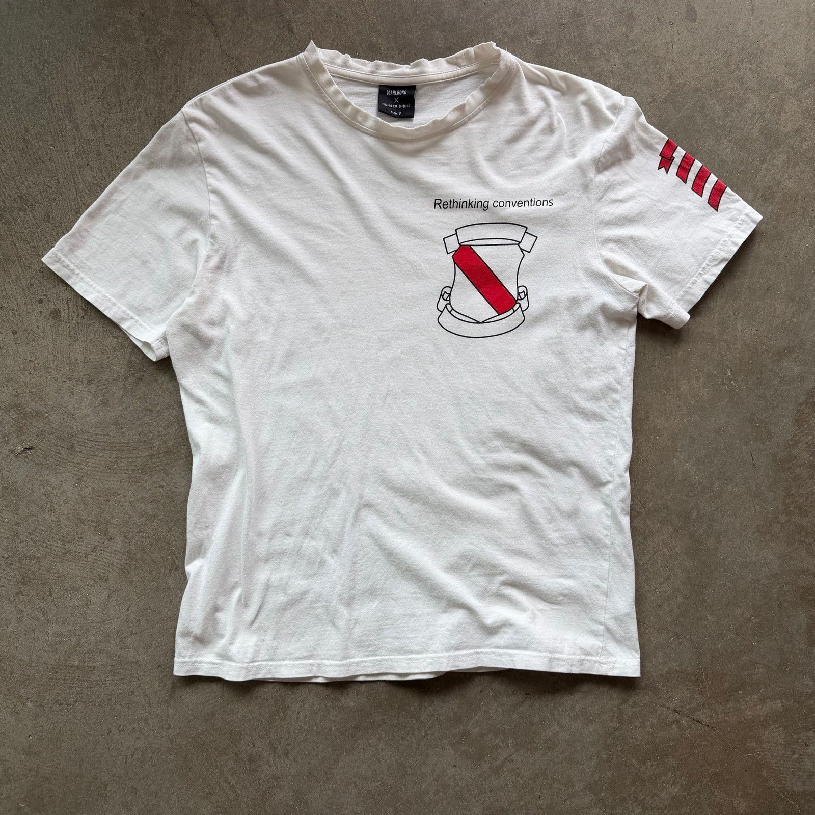 Number (N)ine Marlboro NNumber Nine Tee Size US M / EU 48-50 / 2 - 1 Thumbnail
