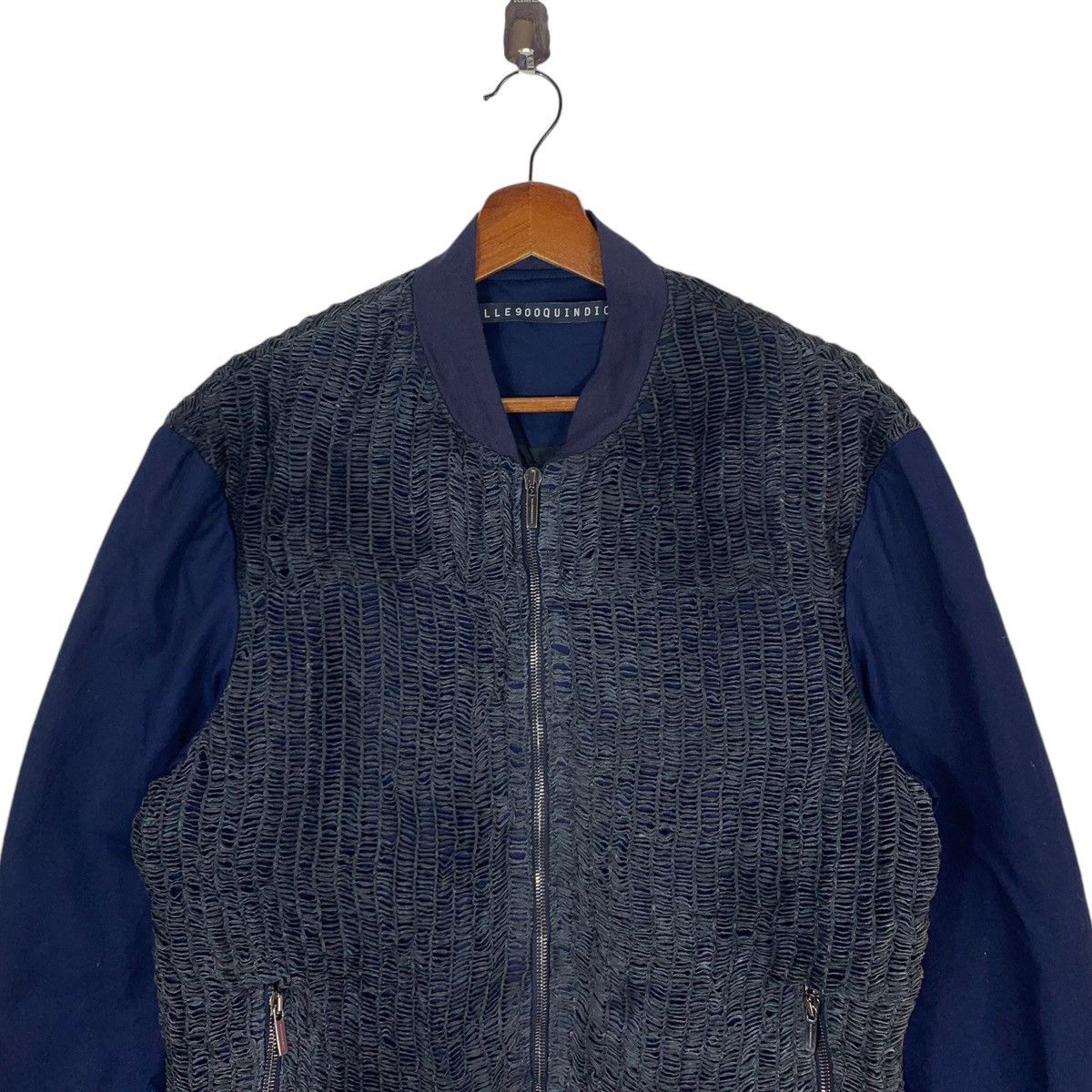 Other VINTAGE MILLE900QUINDICI BOMBER ZIPPER JACKET Size US L / EU 52-54 / 3 - 4 Thumbnail