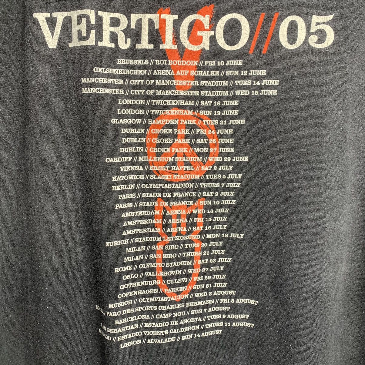 Band Tees × Vintage Rare Vintage U2 Vertigo Tour 05 Uneven Faded Size US XL / EU 56 / 4 - 11 Thumbnail