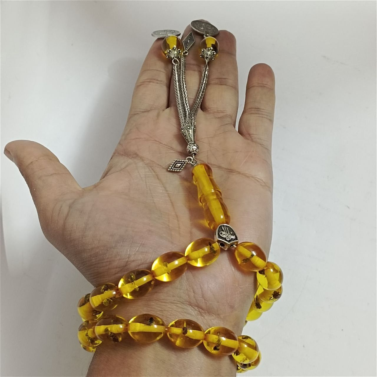Other Rare amber-style Islamic prayer beads insect inclusions Size ONE SIZE - 7 Thumbnail
