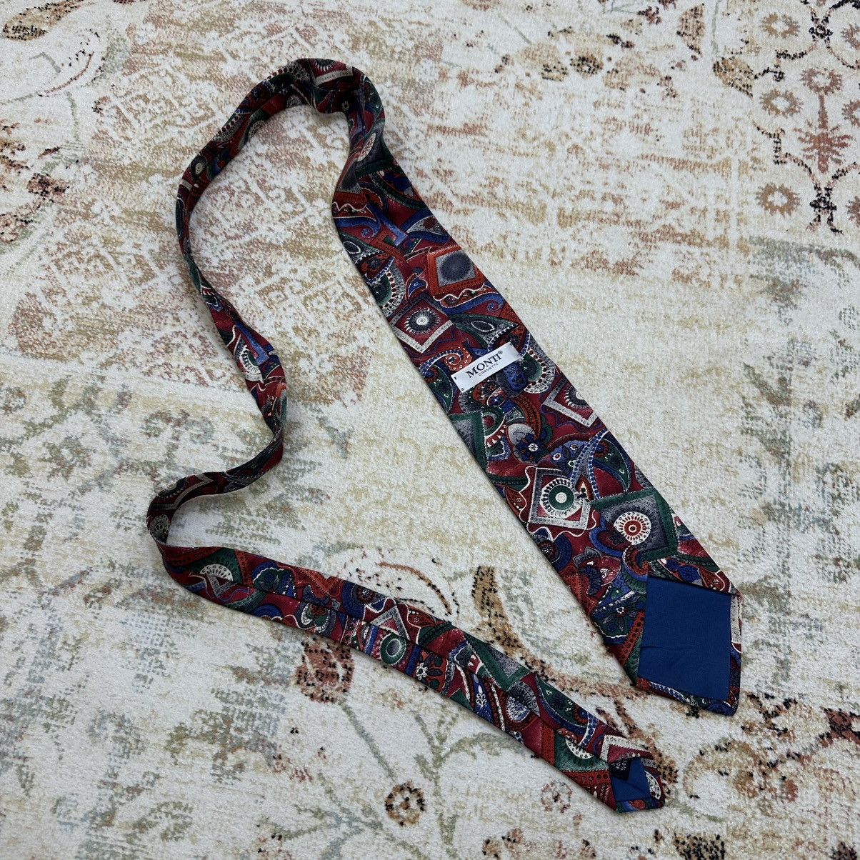 Other Luxury Monti Cravatte Tie Silk Old Money 00s Size ONE SIZE - 1 Thumbnail