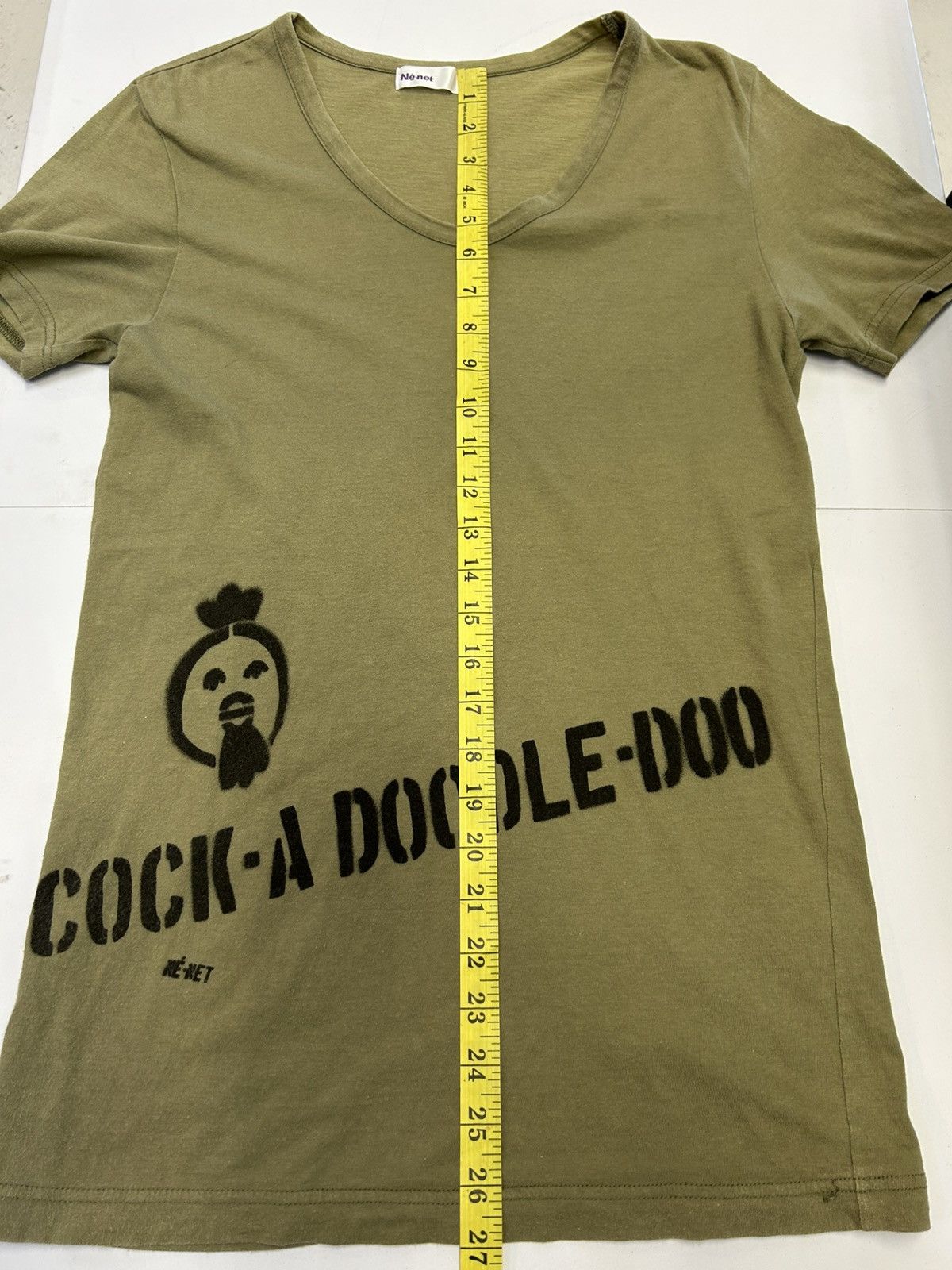 Ne-Net Ne net Cock Doodle Doo Tshirt Size US XS / EU 42 / 0 - 10 Thumbnail