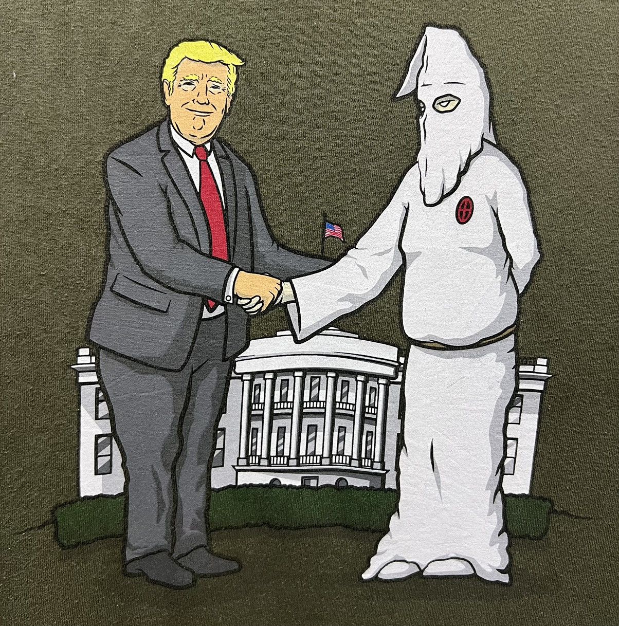 Donald Trump × If Six Was Nine × President's REAL JIM THIEBAUD WRENCH JUSTICE TEE Real Jim Thiebaud Trump Size US XL / EU 56 / 4 - 4 Thumbnail