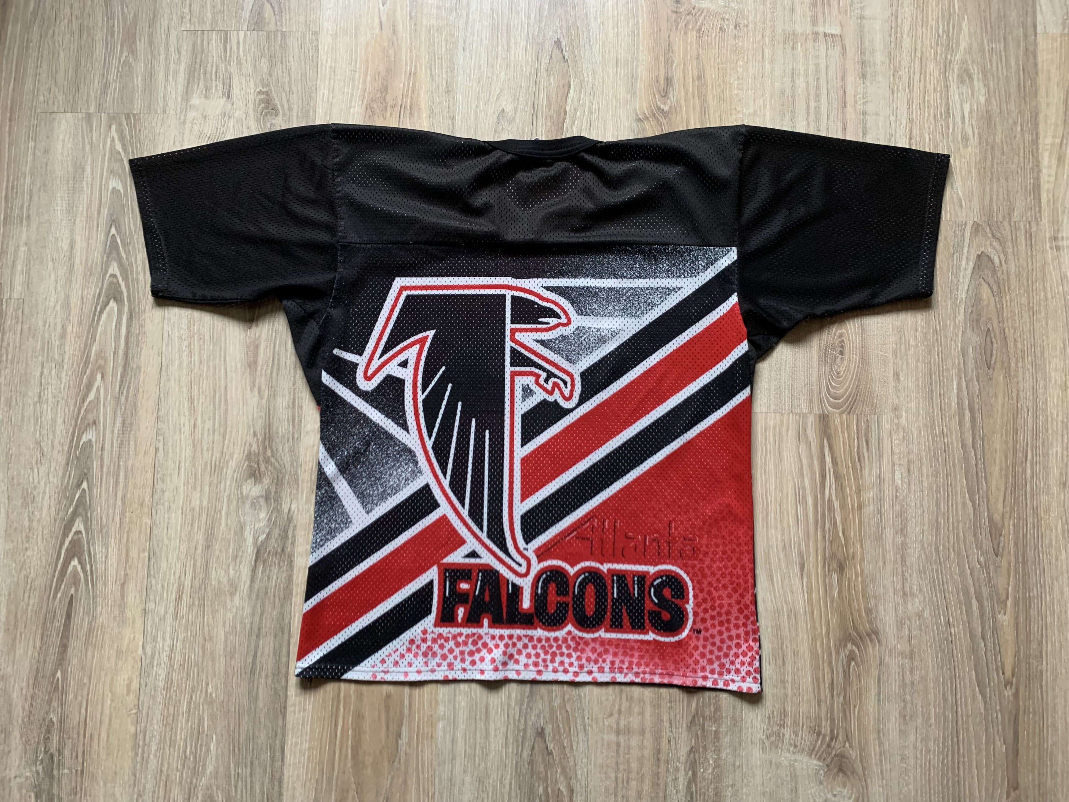 Ccm × NHL × Vintage Very Rare Atlanta Falcons CCM Hockey Jersey Overprint Size US S / EU 44-46 / 1 - 2 Thumbnail