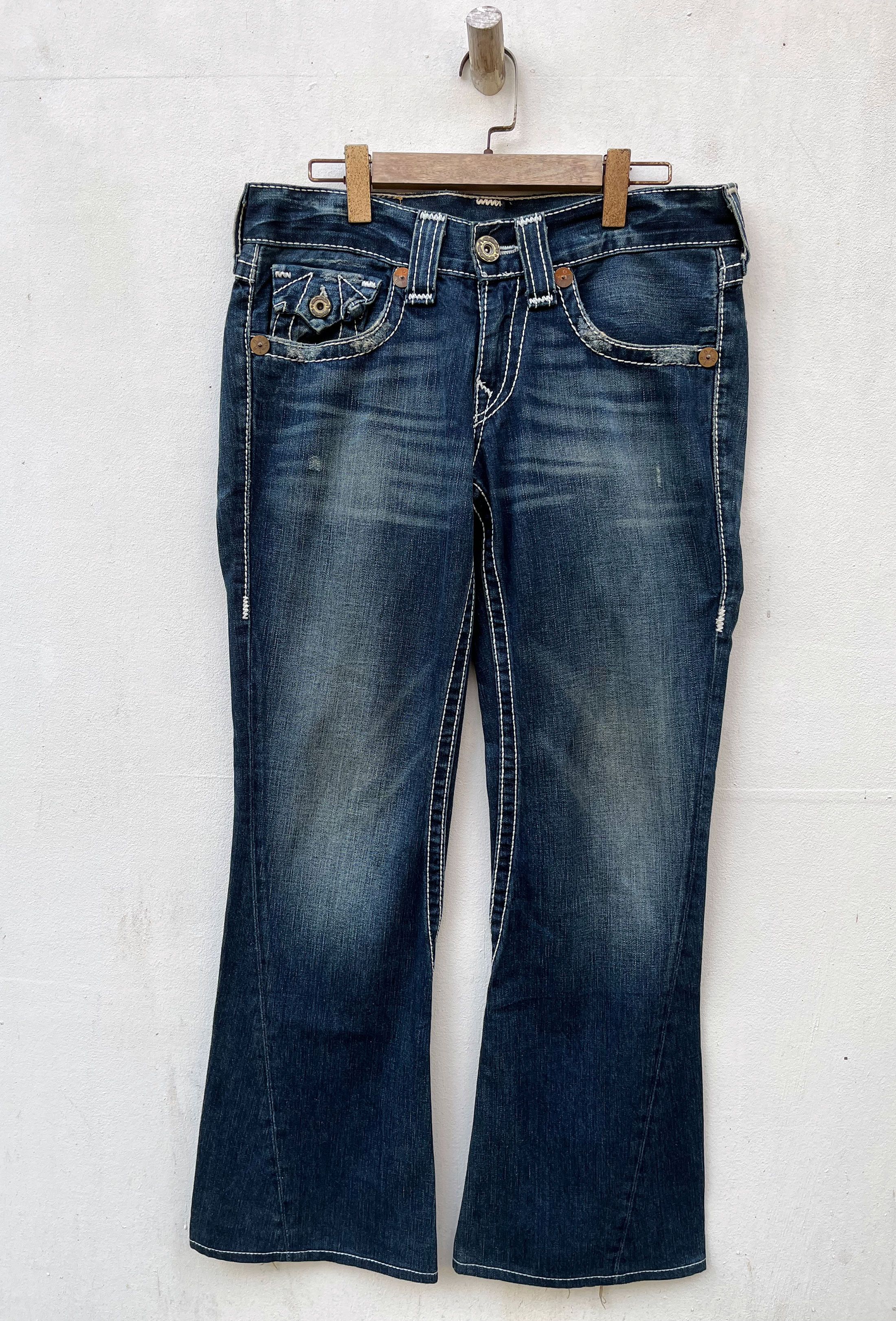 True Religion Billy Super T Bootcut Flare Jean | Grailed