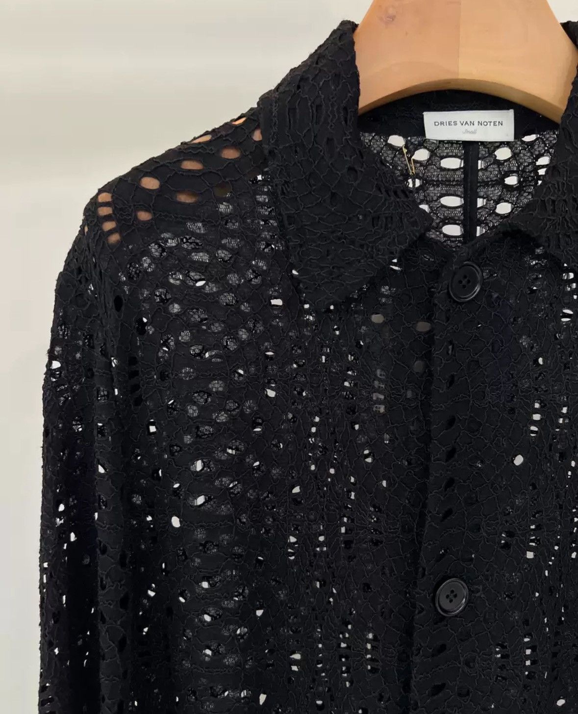 Dries Van Noten Dries van noten Lace cutout jacket 2412-Nextarrow Size US S / EU 44-46 / 1 - 3 Thumbnail
