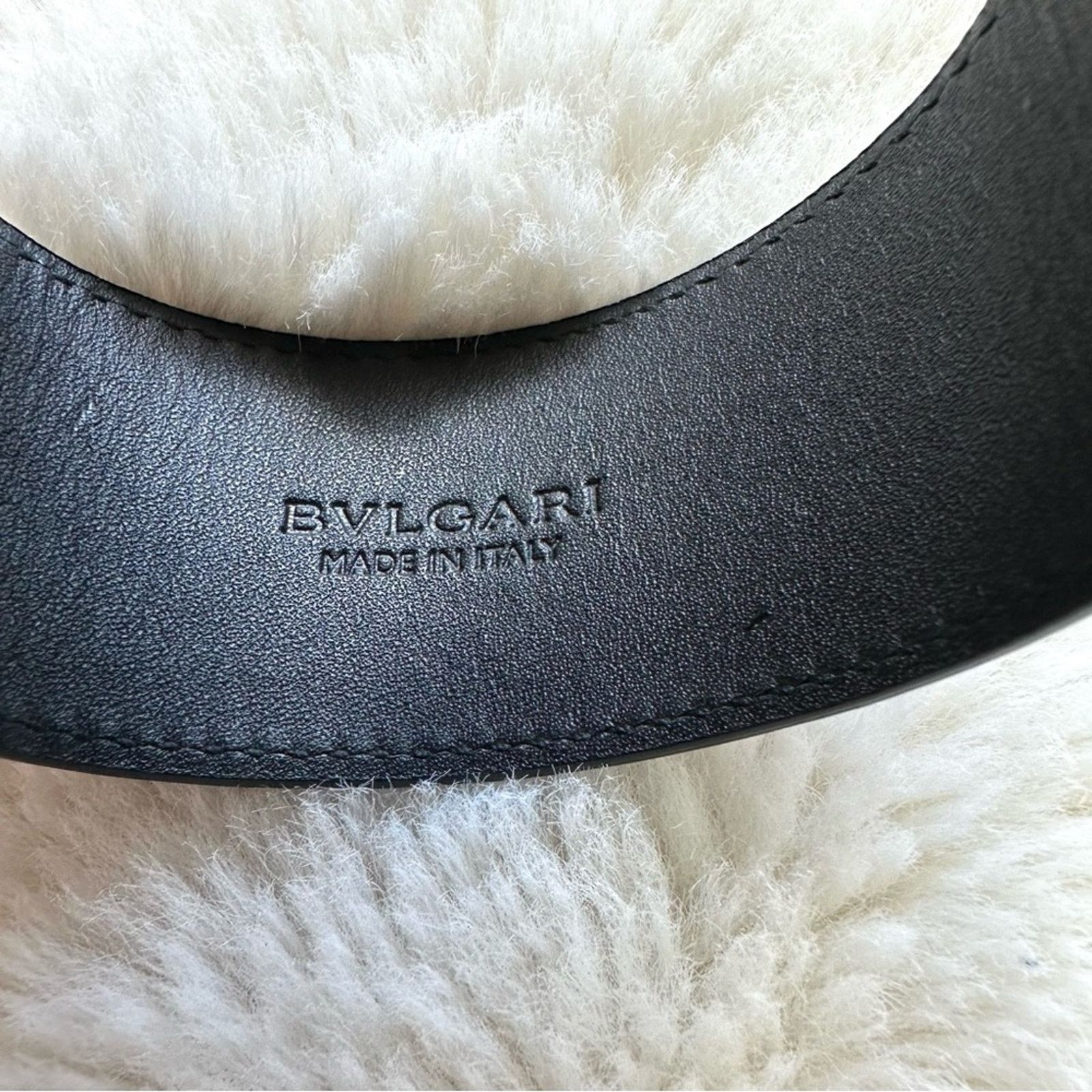 Bvlgari Bvlgari Serpenti Leather And Enamel Bracelet MSRP $570$ Size ONE SIZE - 3 Thumbnail