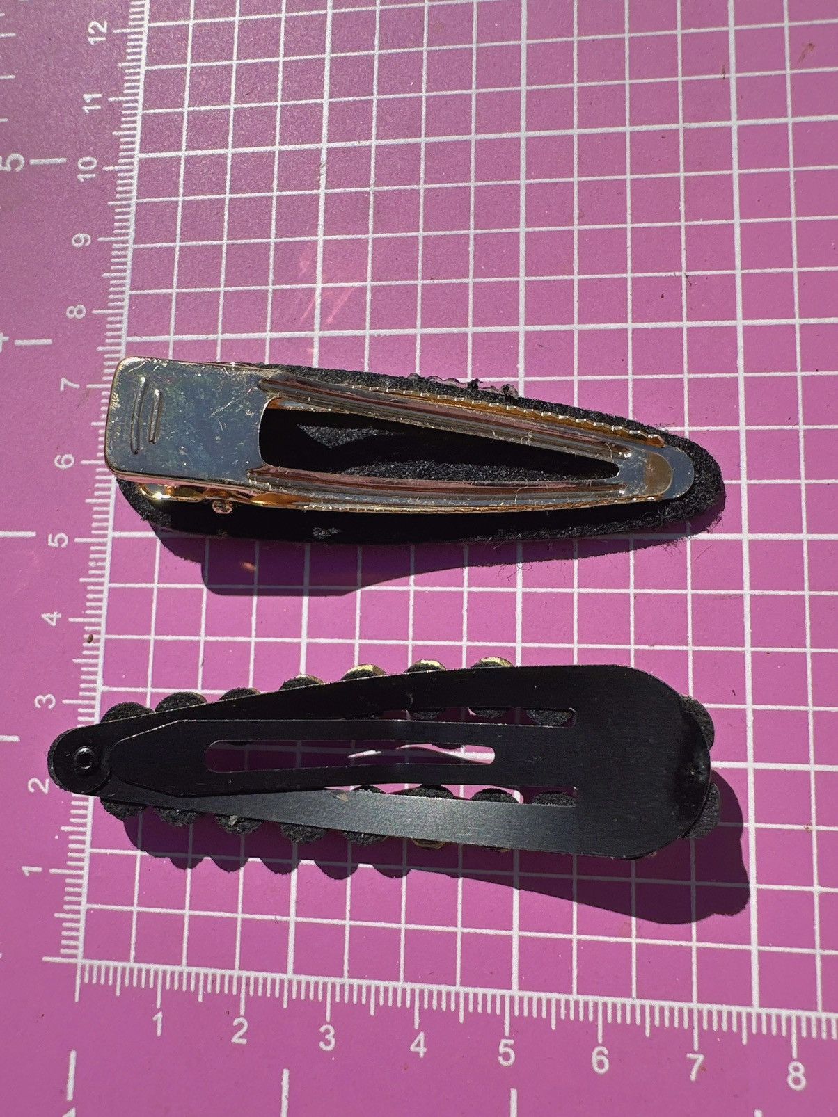 Guess Guess hair clips golden logo animal print shiny diamonds Size ONE SIZE - 5 Thumbnail