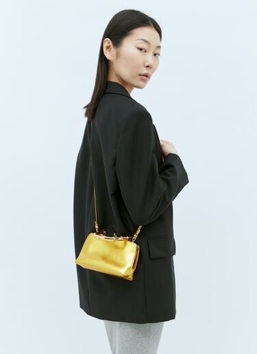 Jil Sander o1w1db10825 Size: OS / Leather Shoulder Bag in Gold Size ONE SIZE - 2 Thumbnail