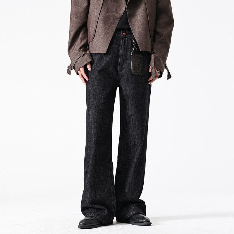 Jean Men's heavyweight wide-leg straight jeans Size US 32 / EU 48 - 4 Thumbnail