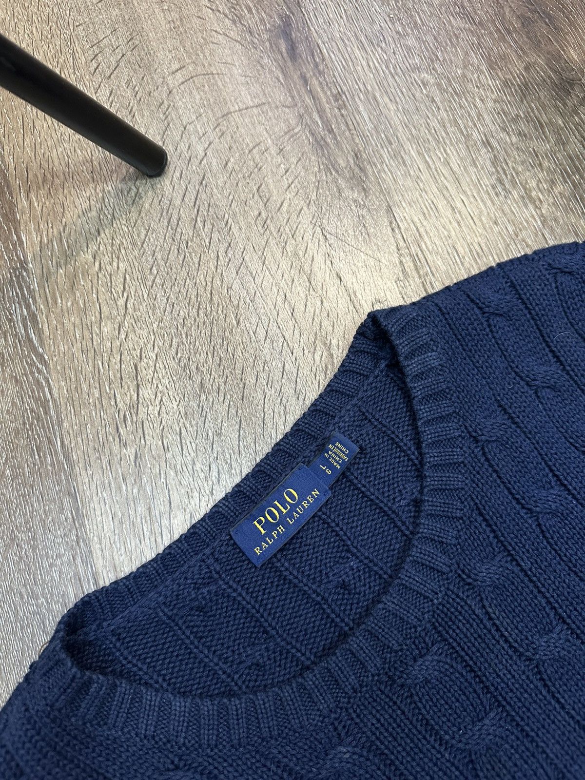 Polo Ralph Lauren Polo Ralph Lauren Cable Knit Sweater Size US L / EU 52-54 / 3 - 5 Thumbnail