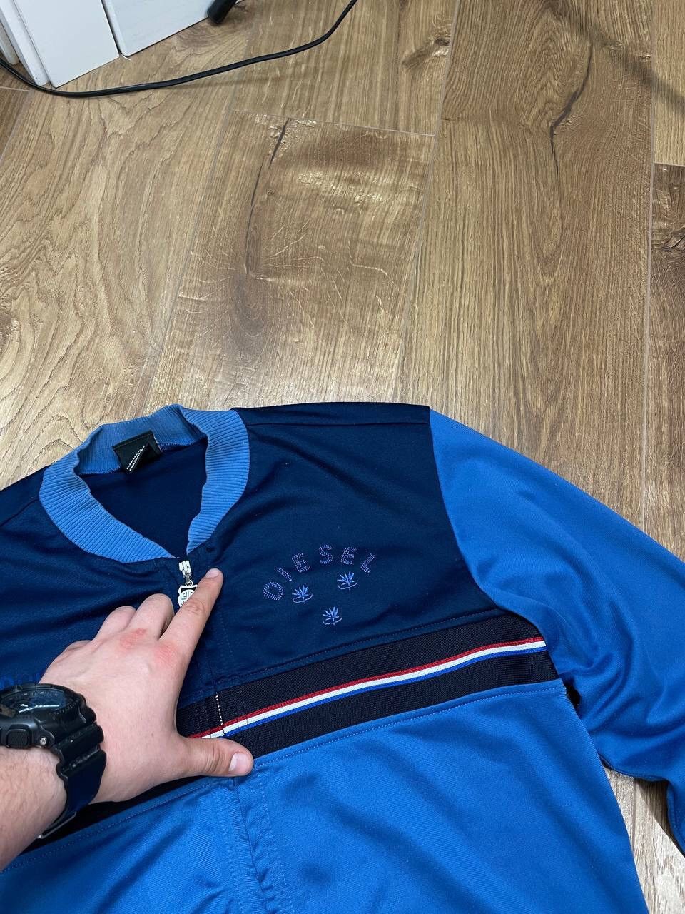 Diesel Vintage Diesel Y2K Style Logo Zip Sweatshirt Olympic Size US M / EU 48-50 / 2 - 5 Thumbnail
